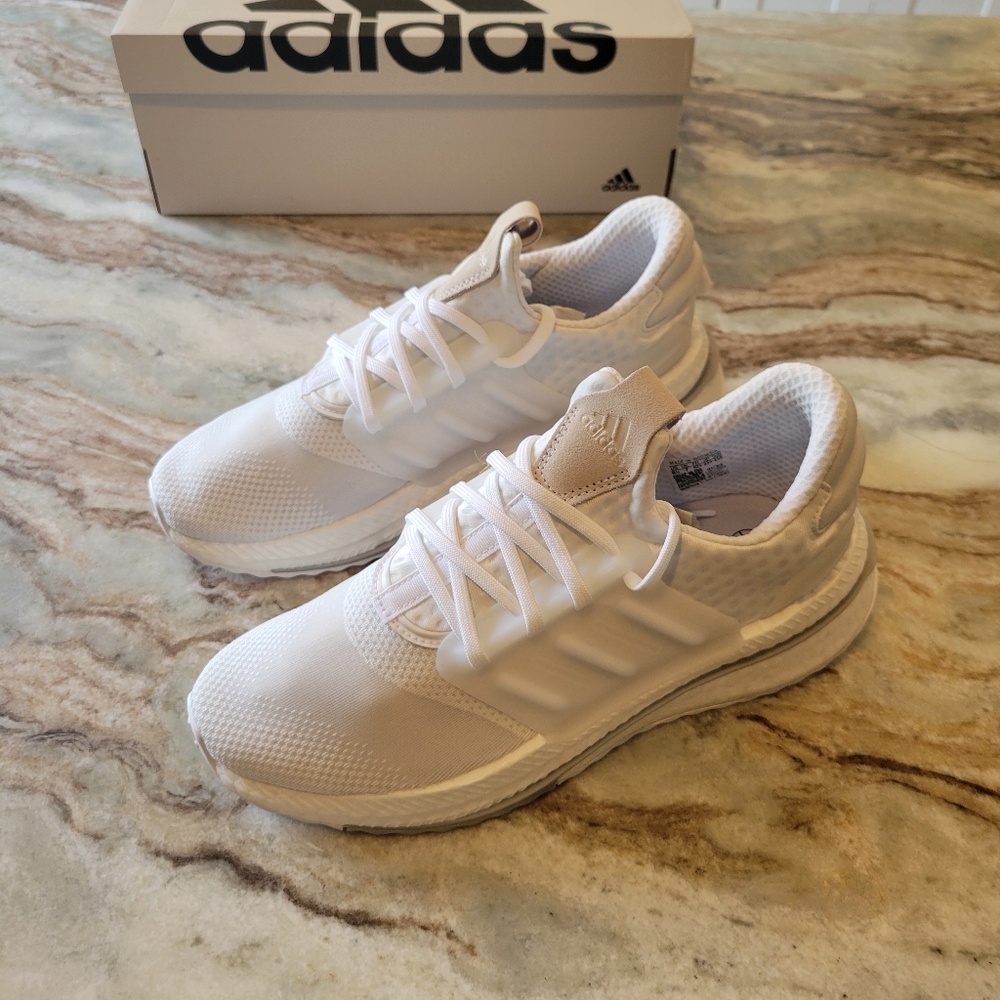 Adidas X_Plrboost, White, Womens 8.5, NWT in original box **